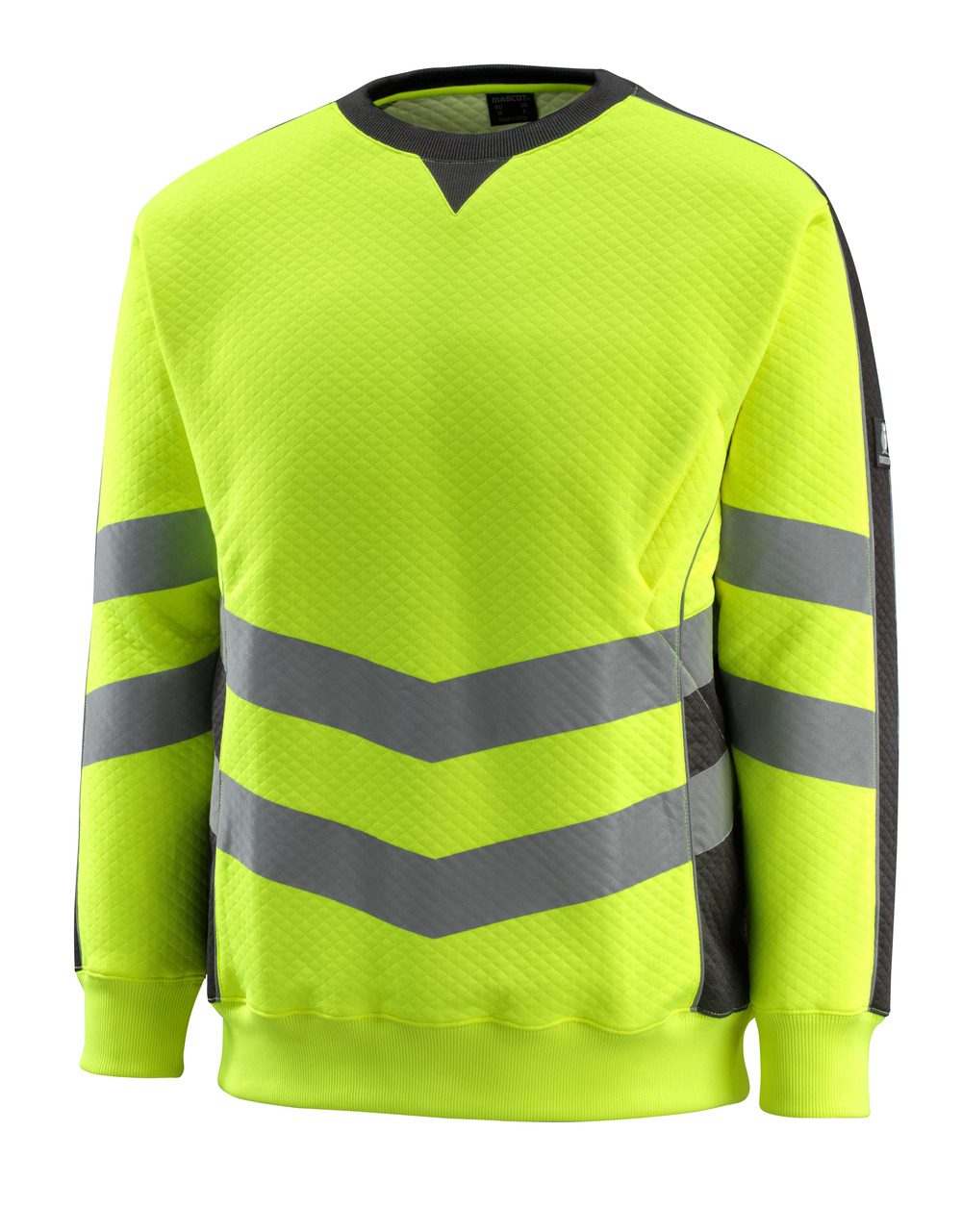 Mascot Wigton Safe Supreme Warn-Sweatshirt – gelb/schwarz