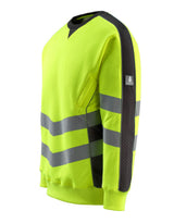 Mascot Wigton Safe Supreme Warn-Sweatshirt – gelb/schwarz