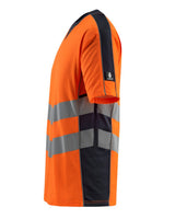 Mascot Sandwell Safe Supreme Warn-T-Shirt – orange/schwarzblau