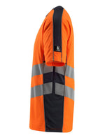Mascot Sandwell Safe Supreme Warn-T-Shirt – orange/schwarzblau