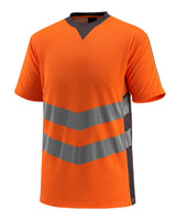 Mascot Sandwell Safe Supreme Warn-T-Shirt – orange/dunkelanthrazit
