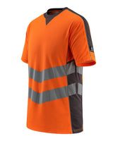 Mascot Sandwell Safe Supreme Warn-T-Shirt – orange/dunkelanthrazit