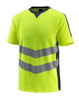 Mascot Sandwell Safe Supreme Warn-T-Shirt – gelb/schwarzblau