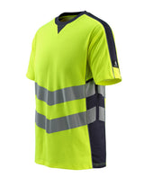 Mascot Sandwell Safe Supreme Warn-T-Shirt – gelb/schwarzblau