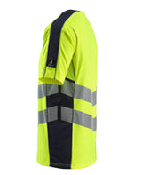 Mascot Sandwell Safe Supreme Warn-T-Shirt – gelb/schwarzblau