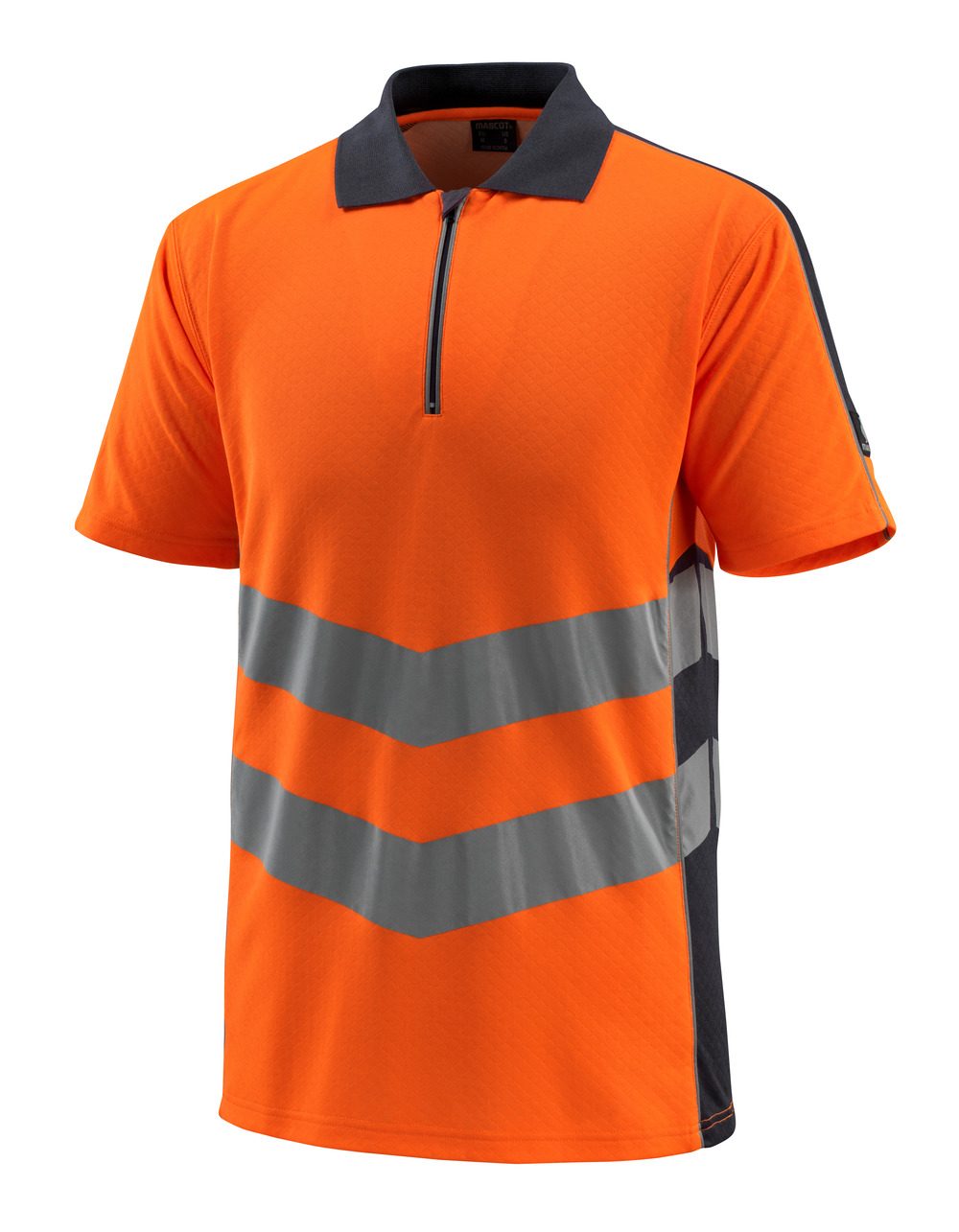 Mascot Murton Safe Supreme Warn-Polo-Shirt – orange/schwarzblau