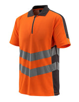 Mascot Murton Safe Supreme Warn-Polo-Shirt – warnorange/anthrazit