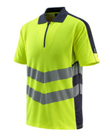Mascot Murton Safe Supreme Warn-Polo-Shirt – gelb/schwarzblau