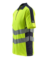 Mascot Murton Safe Supreme Warn-Polo-Shirt – gelb/schwarzblau