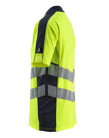 Mascot Murton Safe Supreme Warn-Polo-Shirt – gelb/schwarzblau