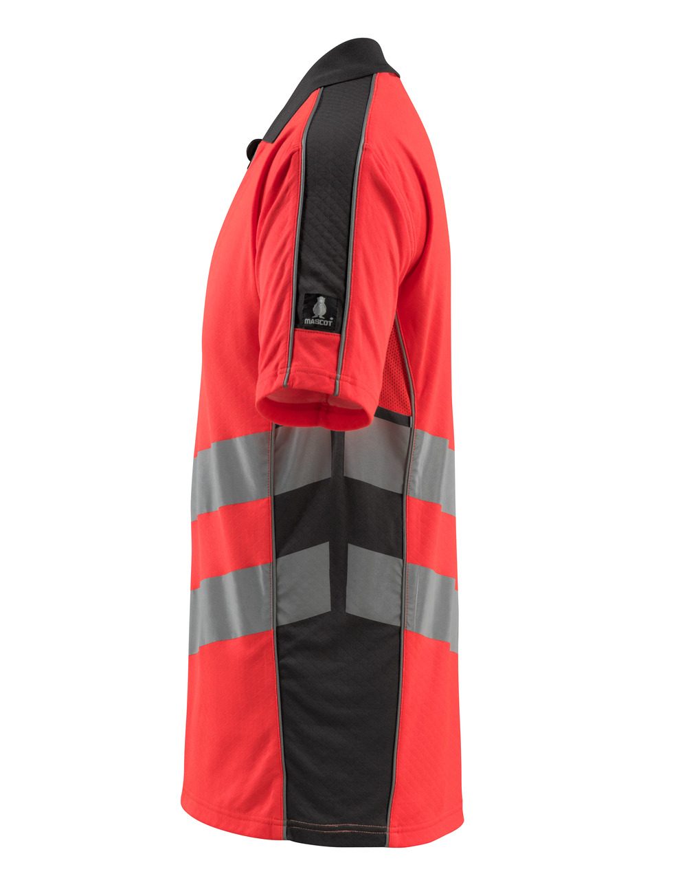 Mascot Murton Safe Supreme Warn-Polo-Shirt – rot/anthrazit