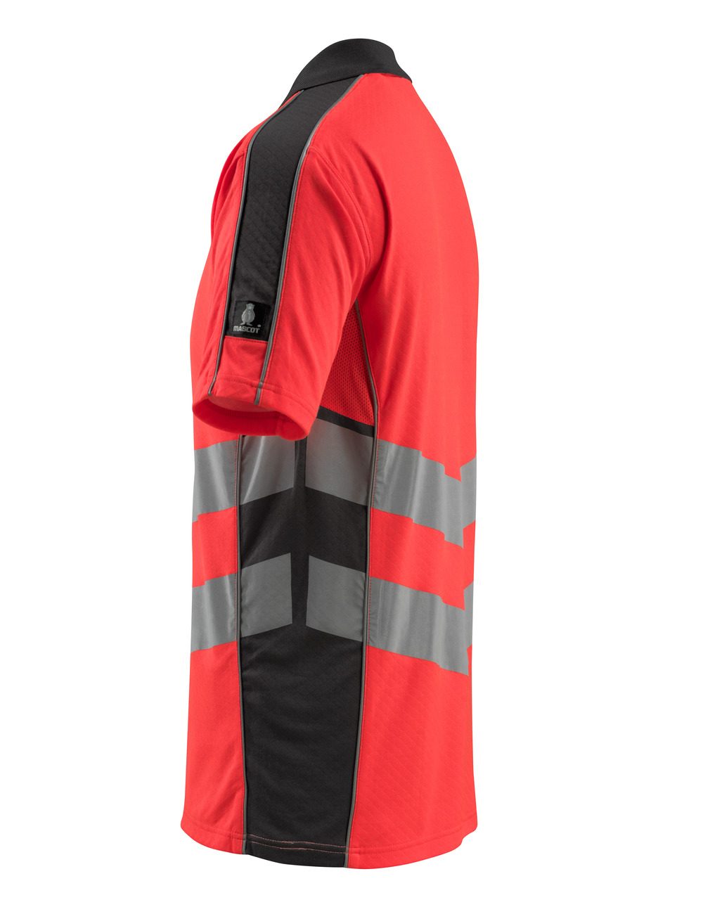 Mascot Murton Safe Supreme Warn-Polo-Shirt – rot/anthrazit