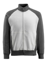 Mascot Amberg Unique Sweatjacke – weiß/anthrazit