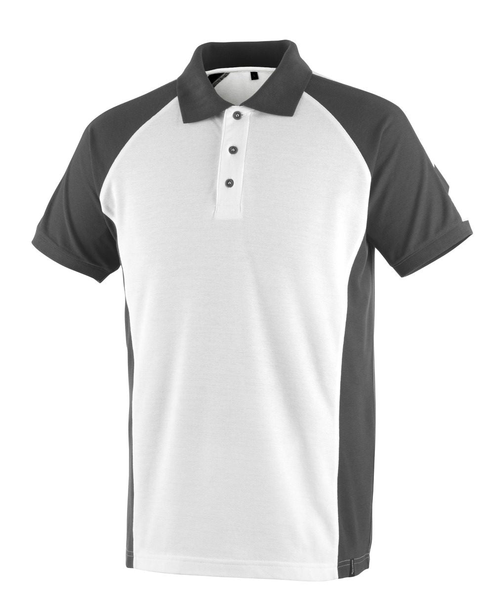 Mascot Bottrop Unique Polo-Shirt – weiß/anthrazit