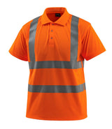 Mascot Bowen Safe Light Warnschutz Polo-Shirt – fluororange