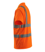 Mascot Bowen Safe Light Warnschutz Polo-Shirt – fluororange