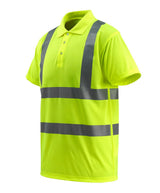 Mascot Bowen Safe Light Warnschutz Polo-Shirt – flourgelb