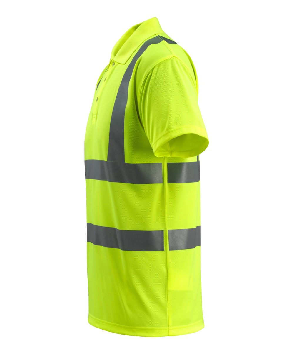Mascot Bowen Safe Light Warnschutz Polo-Shirt – flourgelb