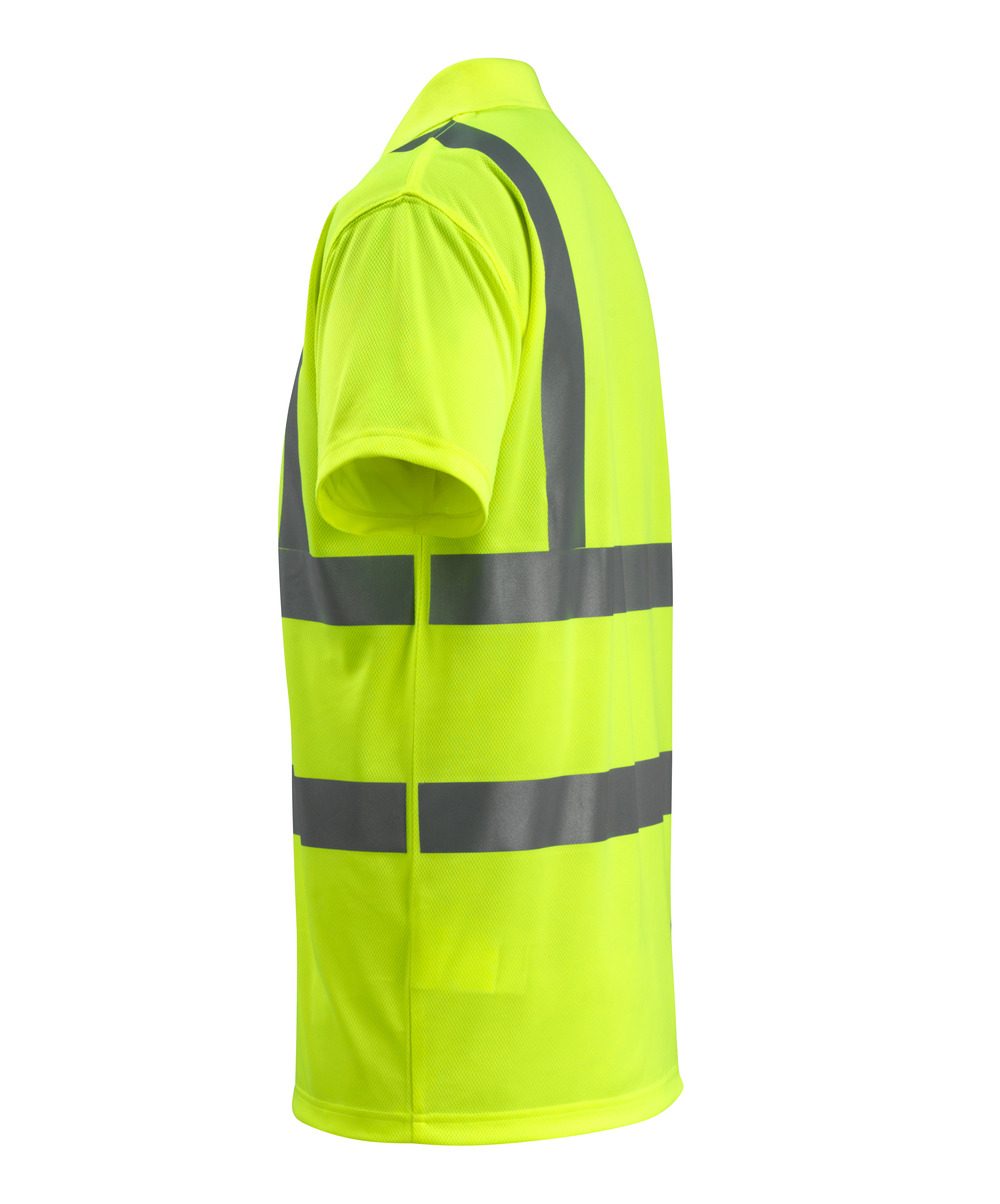 Mascot Bowen Safe Light Warnschutz Polo-Shirt – flourgelb