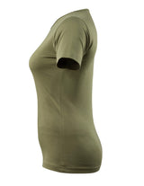 Mascot Damen Arras Crossover 220g/m² T-Shirt – moosgrün