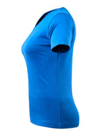 Mascot Damen Nice Crossover T-Shirt – azurblau