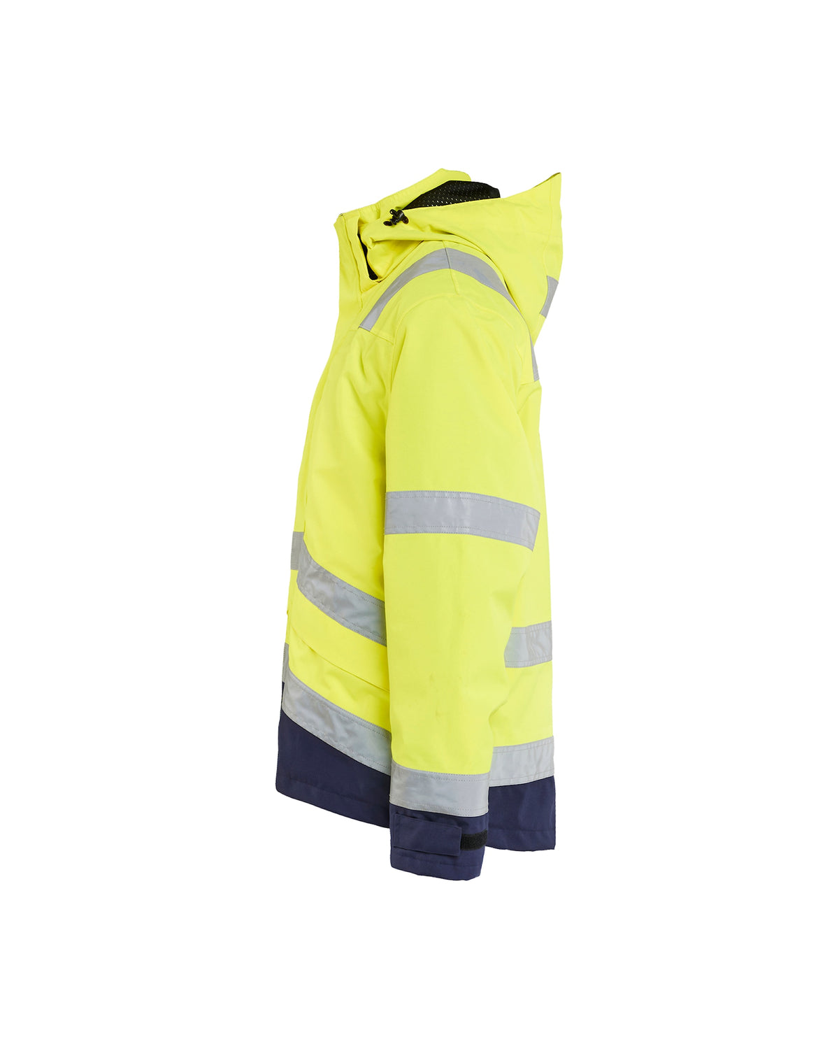 Blåkläder 4837 Warnschutz Regenjacke – gelb/marine