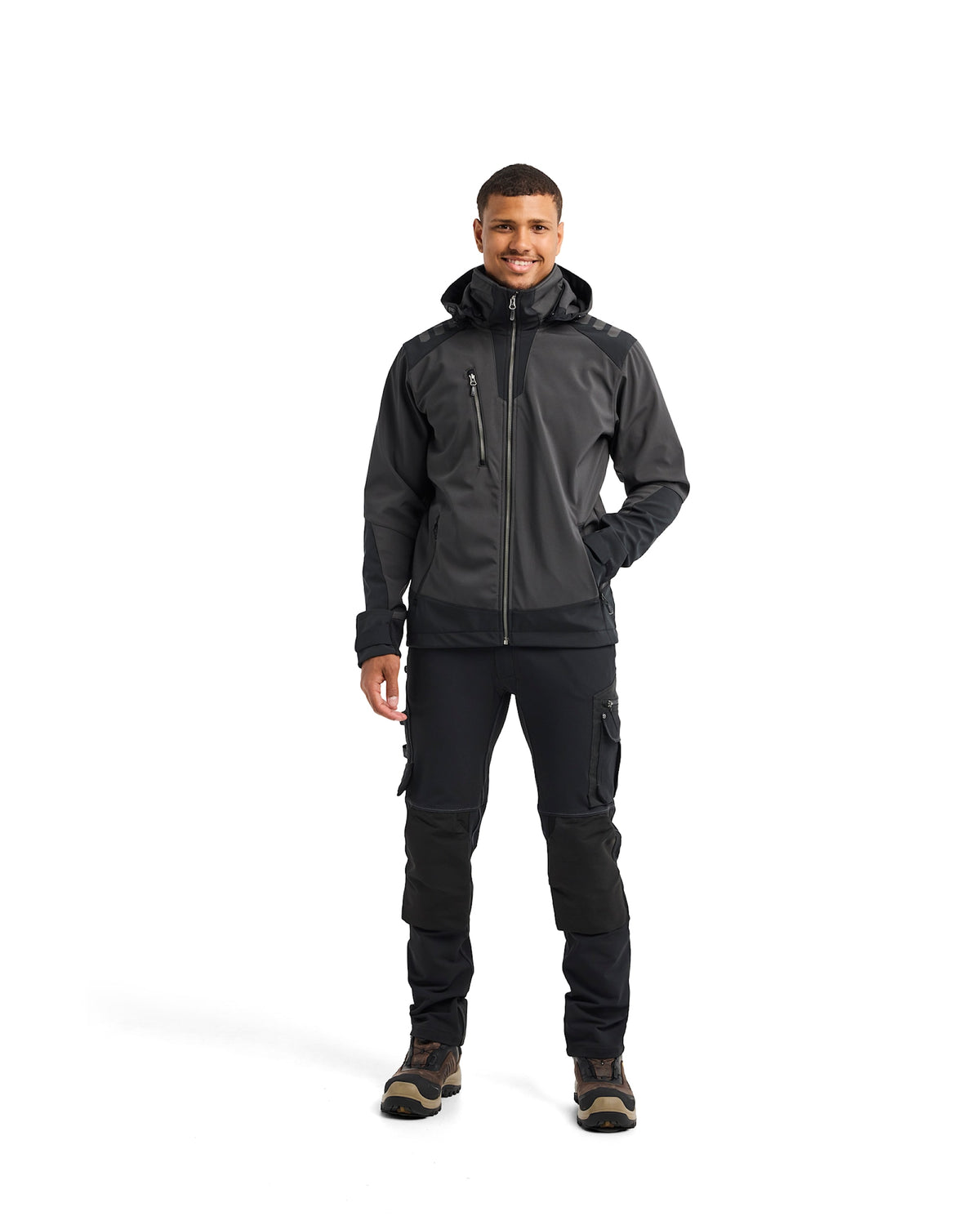 Blåkläder 4749 Softshelljacke – dunkelgrau/schwarz