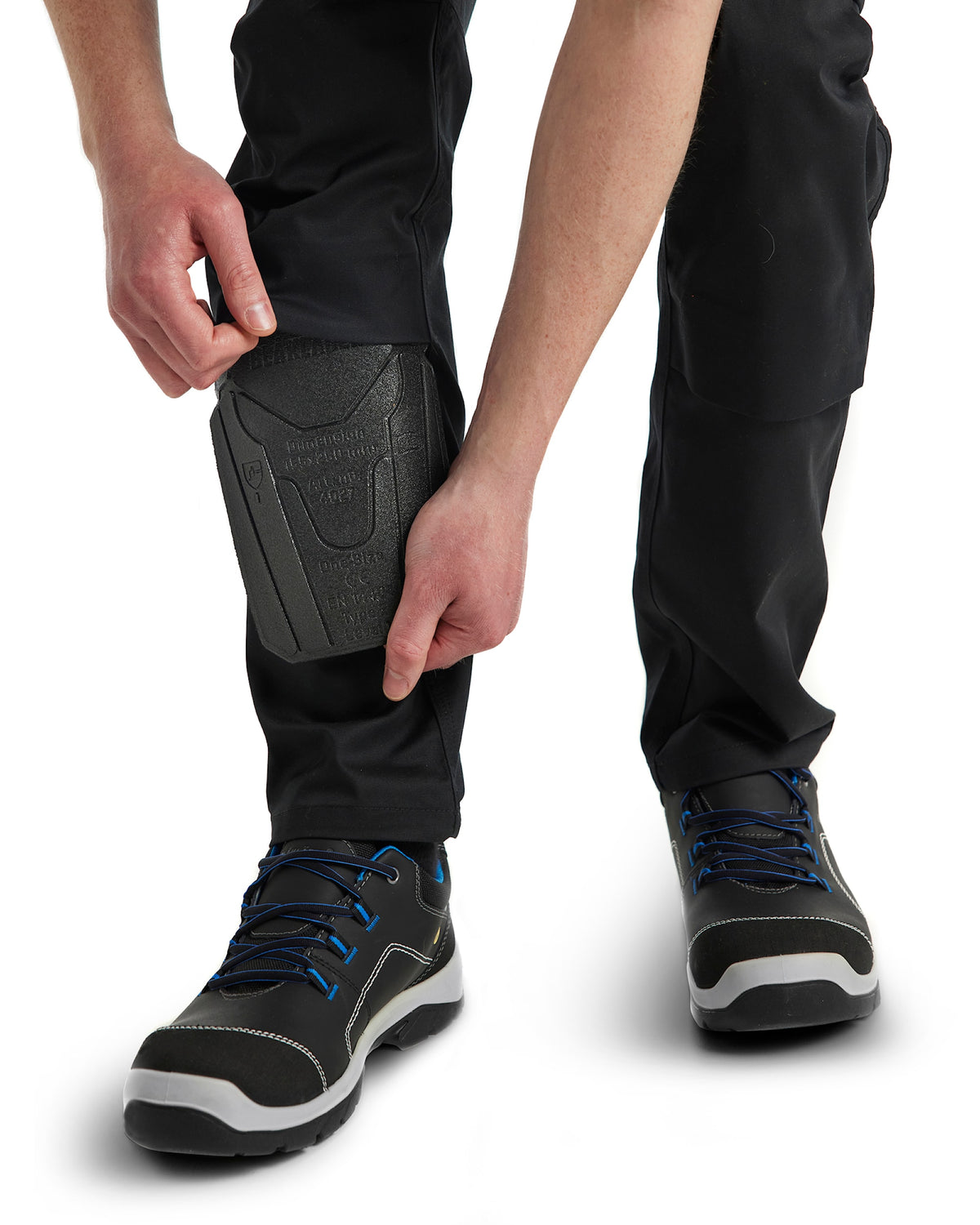 Blåkläder 1448 Industrie Stretch Bundhose – schwarz/dunkelgrau