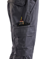 Blåkläder 1448 Industrie Stretch Bundhose – mittelgrau/schwarz