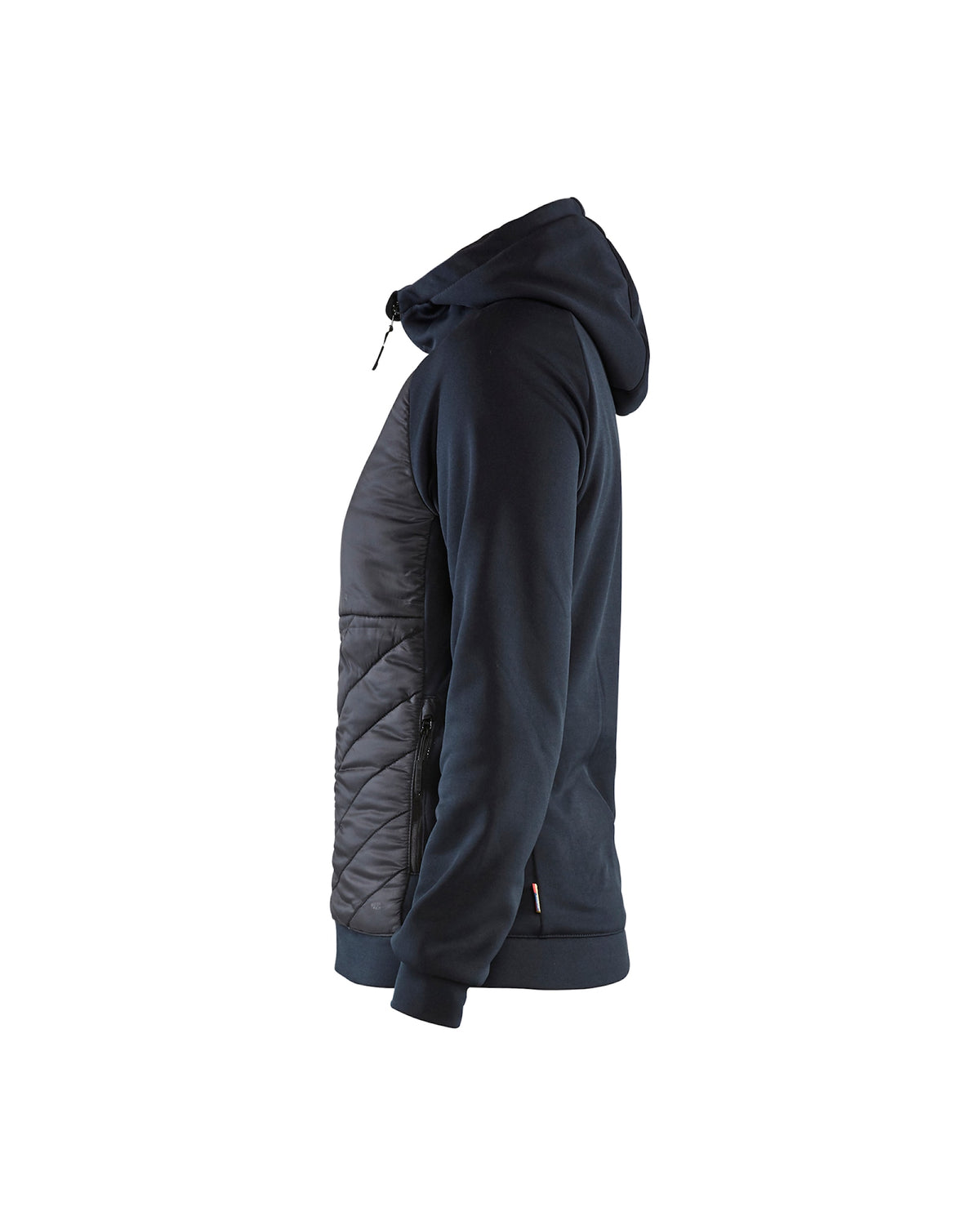 Blåkläder Damen 3464 Hybrid Sweatjacke – dunkelmarine/schwarz