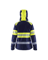 Blåkläder Damen Kl1 4404 Warnschutz Softshelljacke – marine/gelb