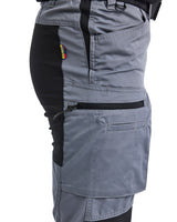 Blåkläder Damen 7159 166g/m² Stretch Servicehose – grau/schwarz