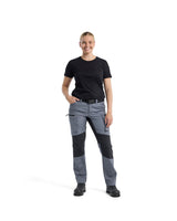 Blåkläder Damen 7159 166g/m² Stretch Servicehose – grau/schwarz