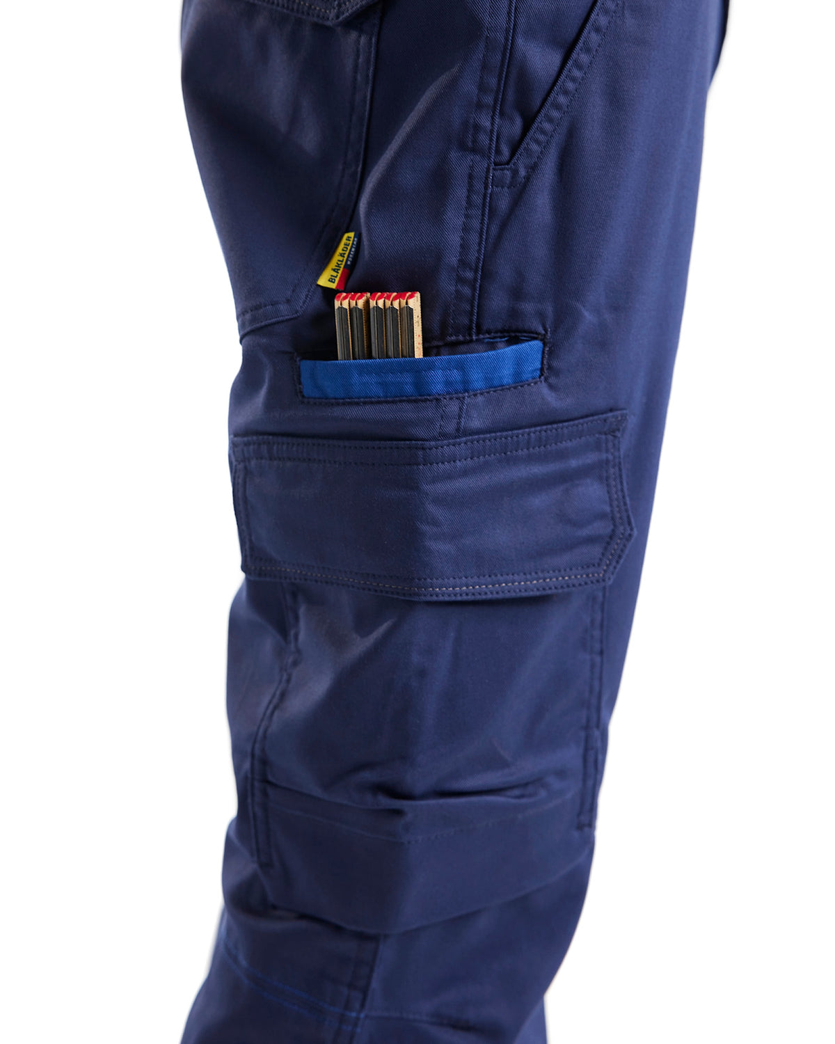 Blåkläder 1448 Industrie Stretch Bundhose – marine/kornblau