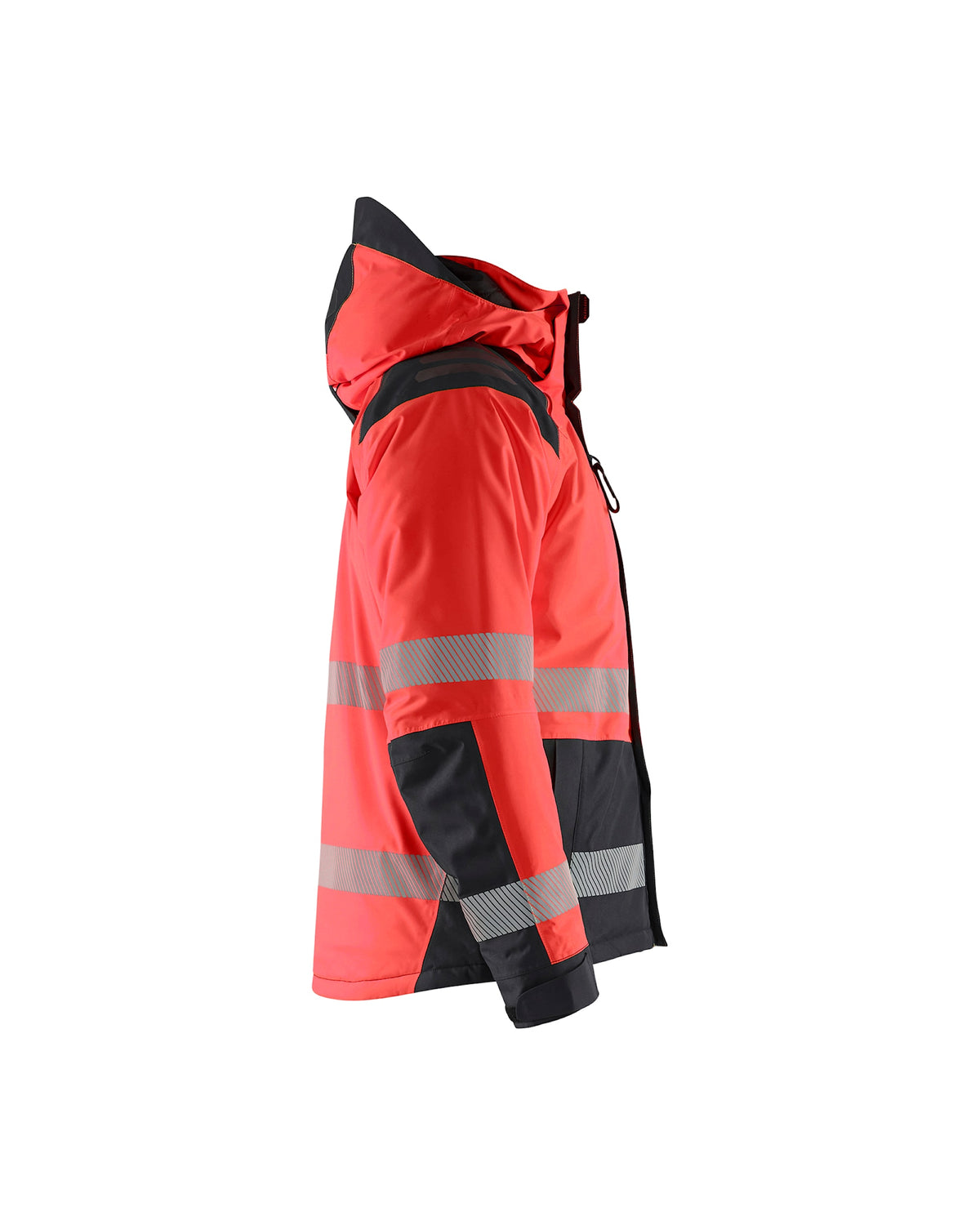 Blåkläder 4455 Warnschutz Winterjacke Kl. 3 – rot/schwarz