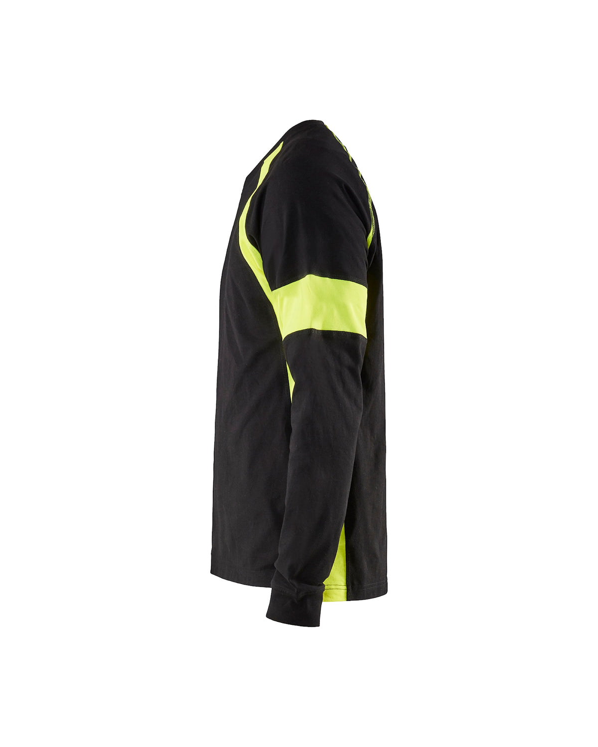 Blåkläder 3520 Langarmshirt – schwarz/gelb