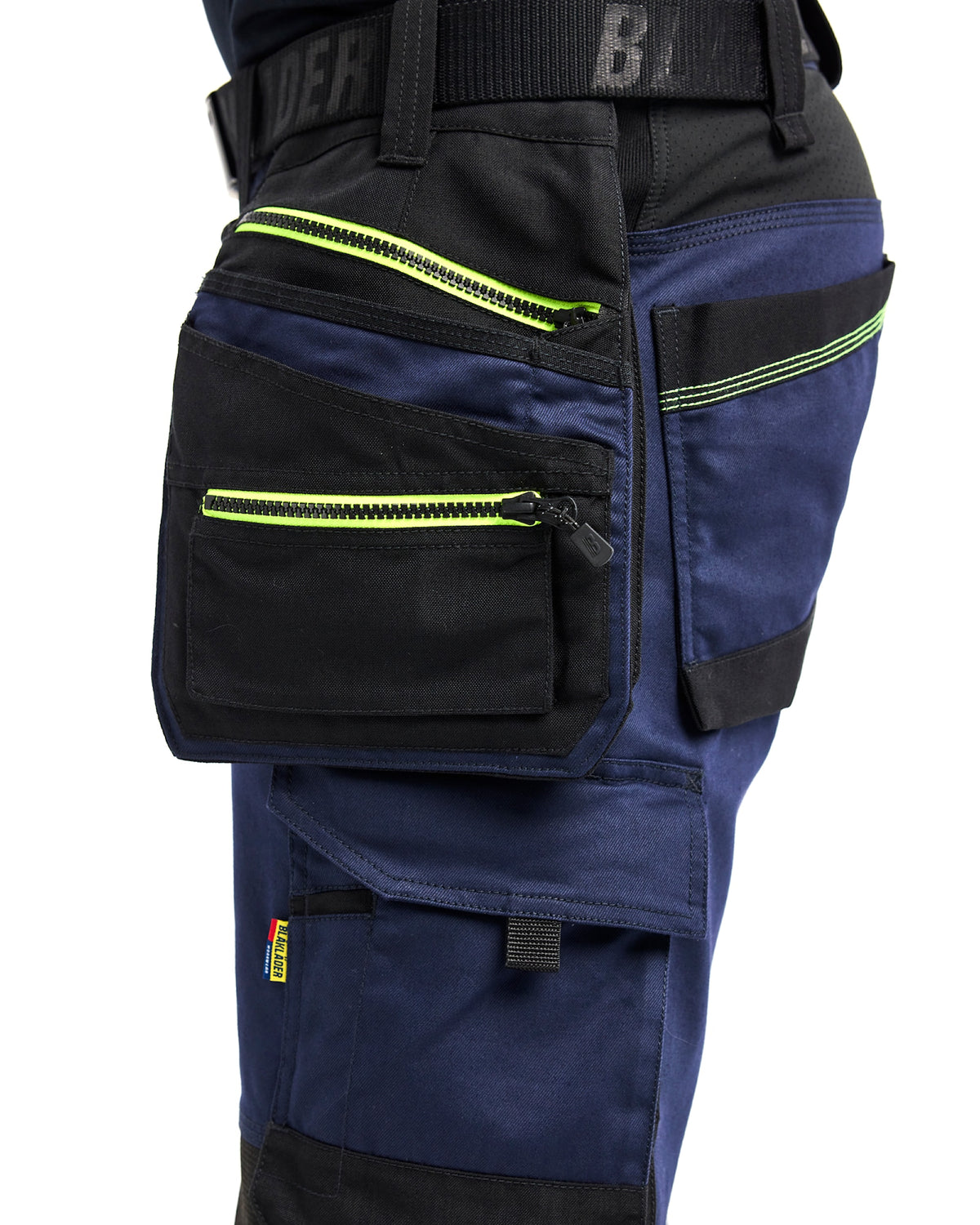 Blåkläder Striker Handwerkerhose – dunkelmarine/gelb