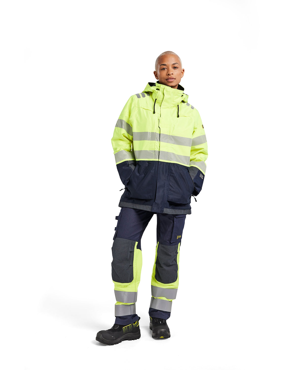 Blåkläder Damen 4449 Multinorm Regenparka gelb – gelb