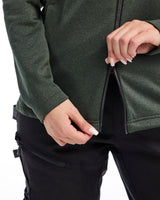 Blåkläder Damen 3549 Sweatjacke – herbstgrün/schwarz