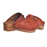 Sanita Wood-Hedi Open Clog