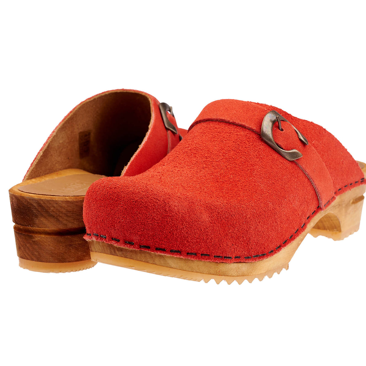 Sanita Wood-Hedi Open Clog