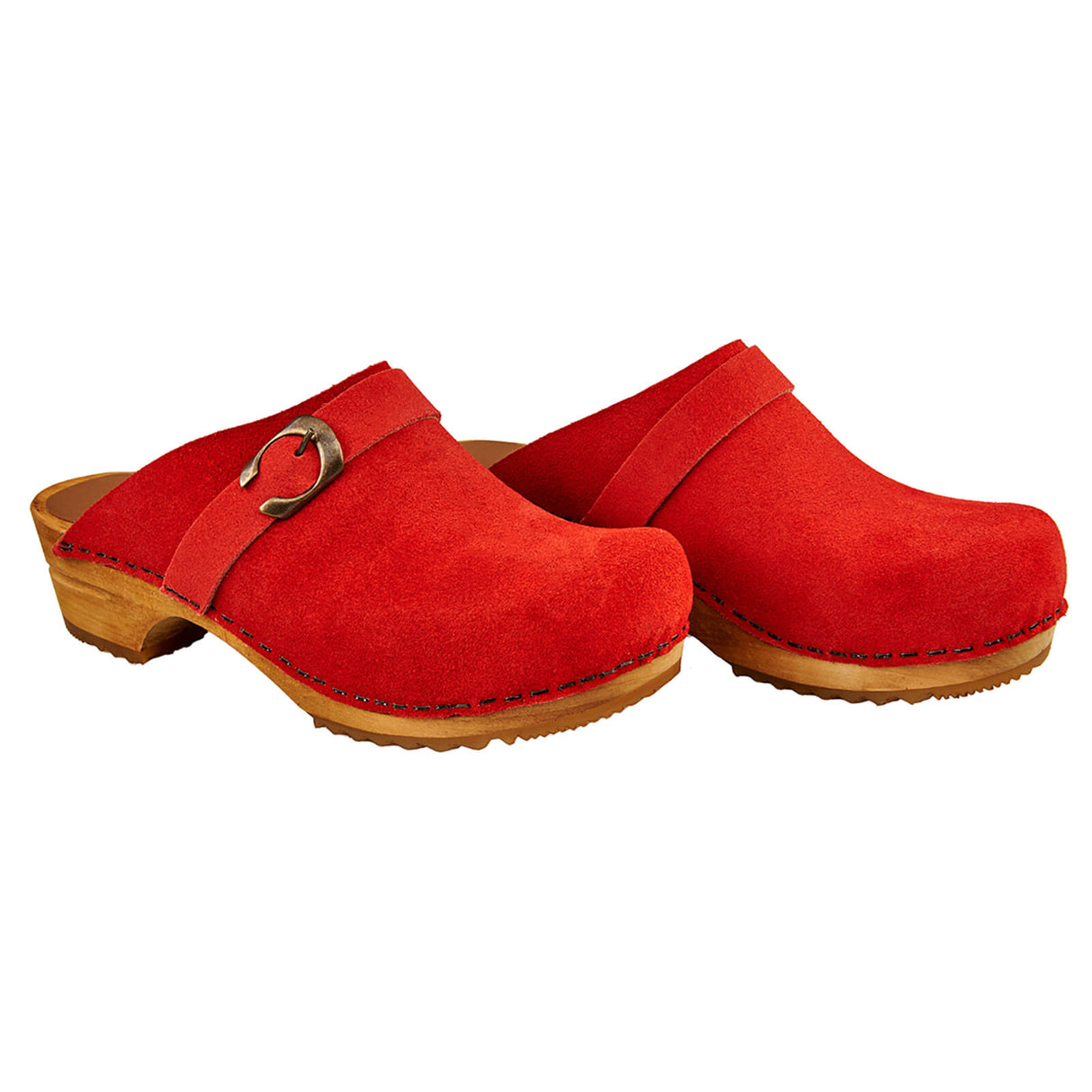 Sanita Wood-Hedi Open Clog