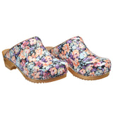Sanita Wood-Flok Open Clog