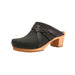 Sanita Wood-Manuella Square Open Clog
