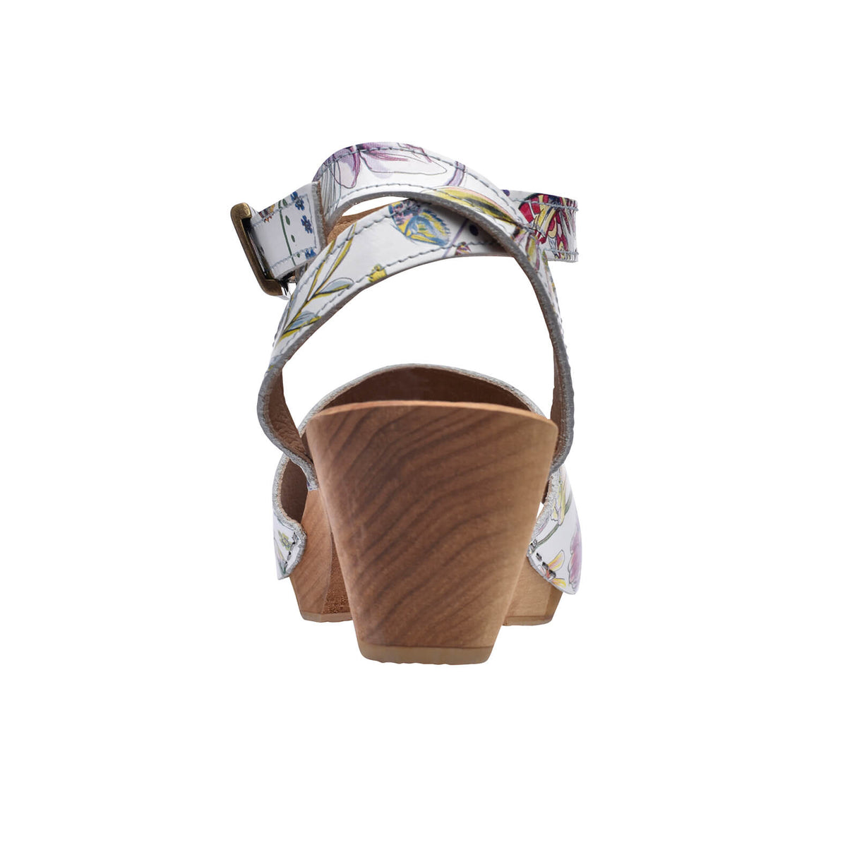 Sanita Wood-Otium Square Flex Sandal Sandale