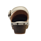 Sanita Wood-Kul Western Flex Open Clog