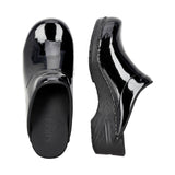 Sanita Original-Metallic Patent Open Clog