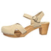 Sanita Wood-Matrix Square Flex Sandal Sandale