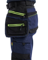 Blåkläder Damen Stretch 7170 Arbeitshose – dunkelmarine/gelb