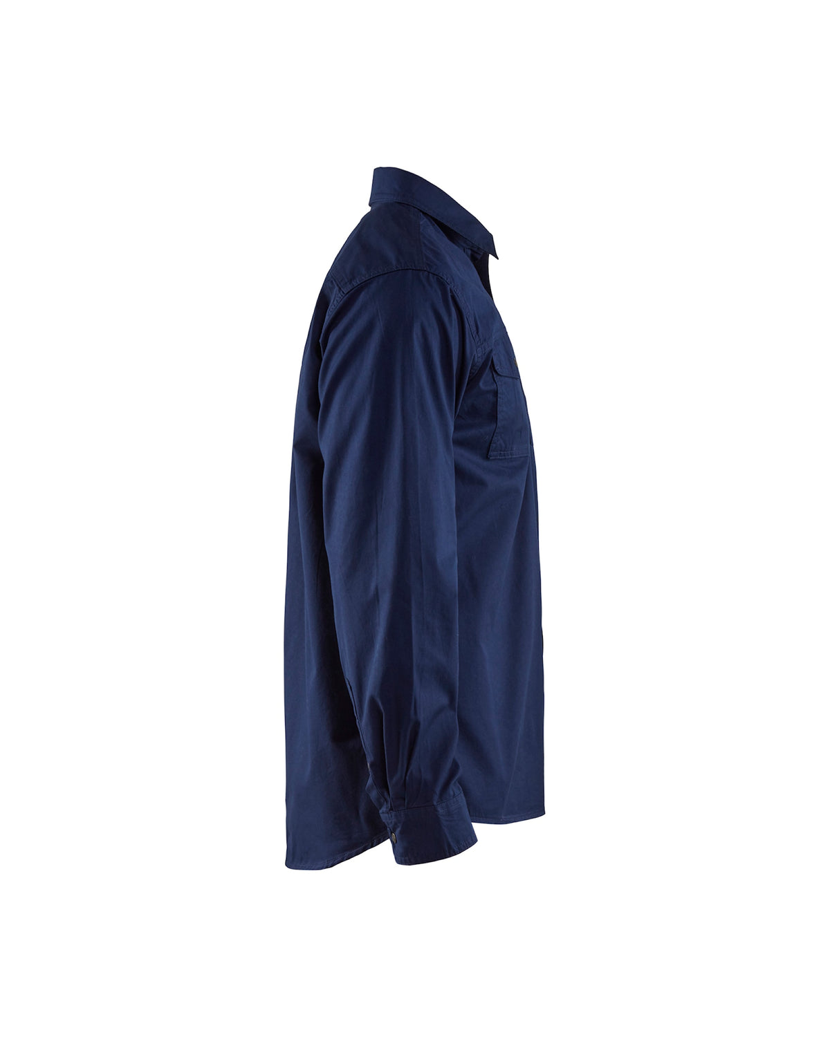 Blåkläder 3297 langarm Baumwoll-Arbeitshemd – marine